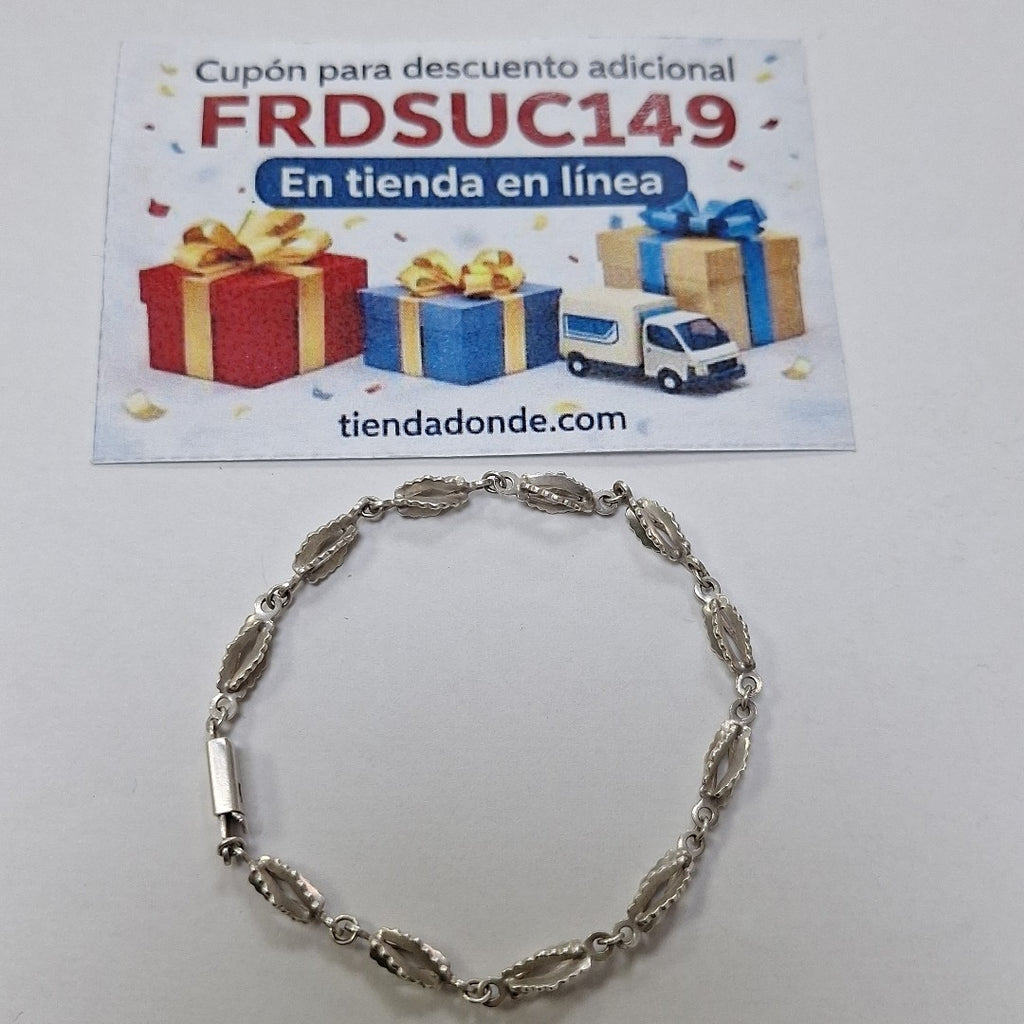 PULSERA PLATA 6,40 GRMS (SEMINUEVO)