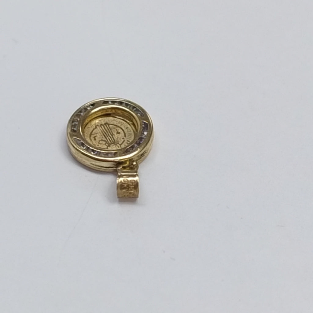 MEDALLA RELIGIOSA ORO 10 K 1,10 GRMS (SEMINUEVO)