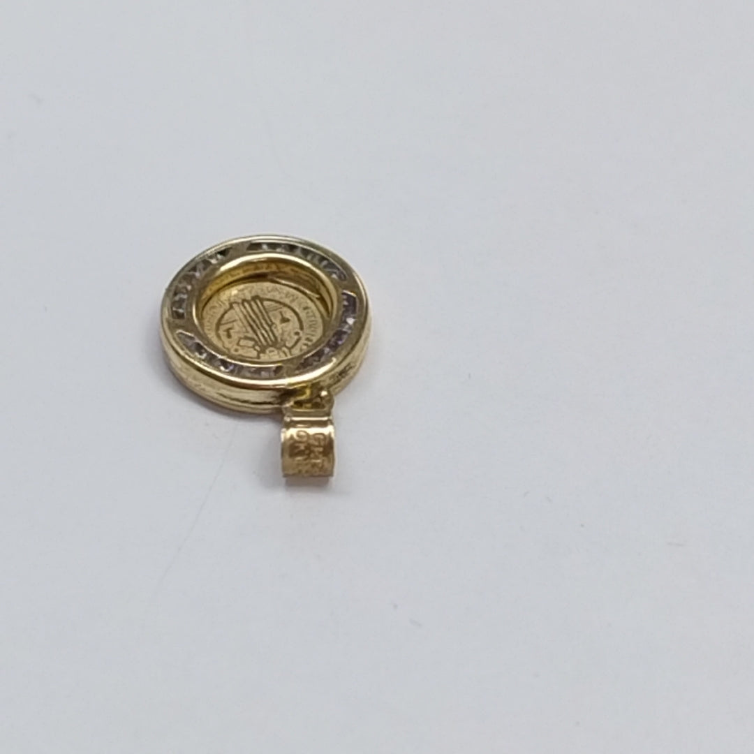 MEDALLA RELIGIOSA ORO 10 K 1,10 GRMS (SEMINUEVO)