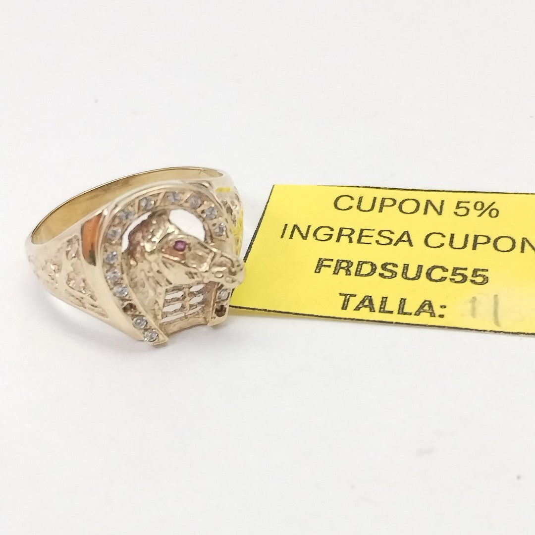 ANILLO ORO 14 K 6,70 GRMS (SEMINUEVO)