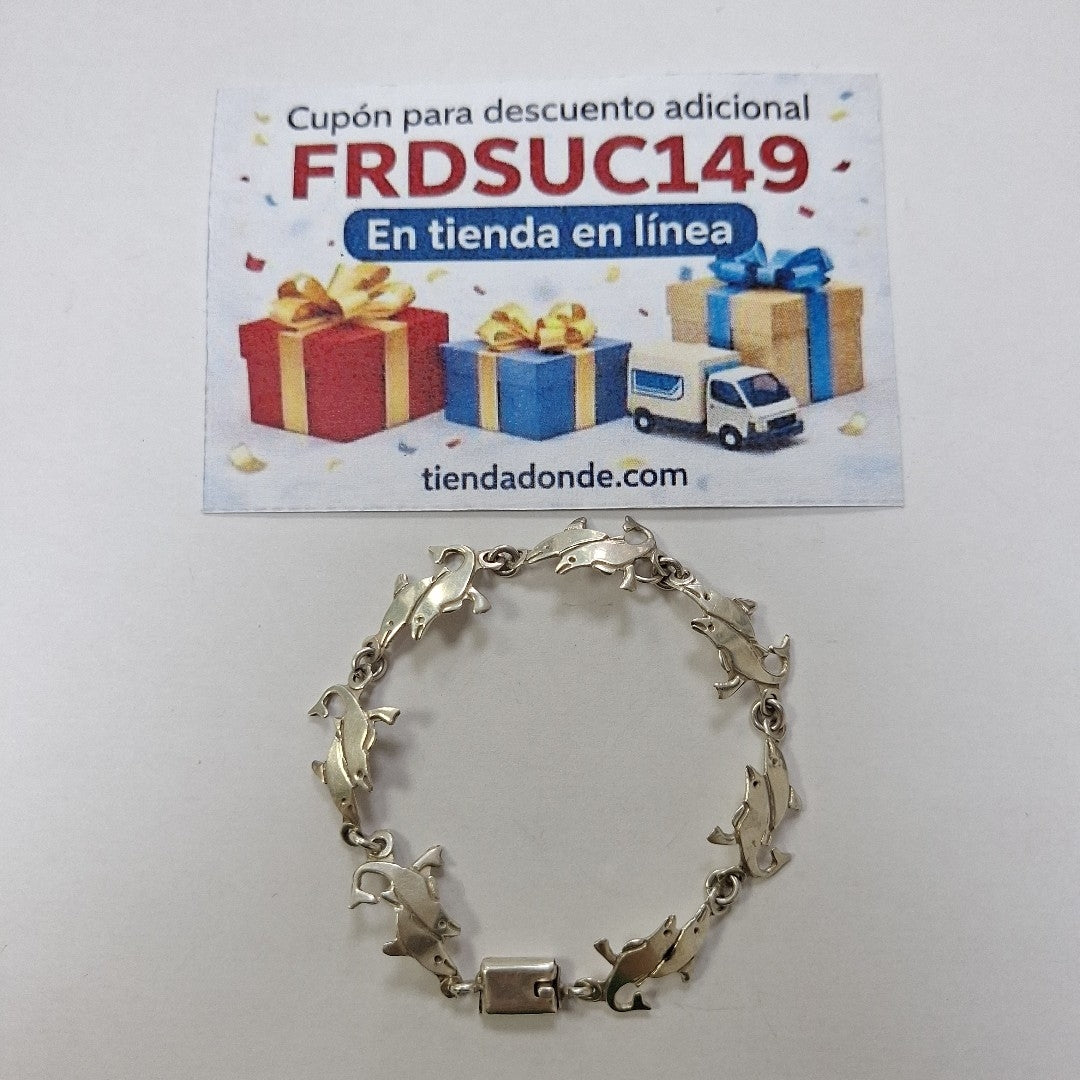 PULSERA PLATA 7,60 GRMS (SEMINUEVO)