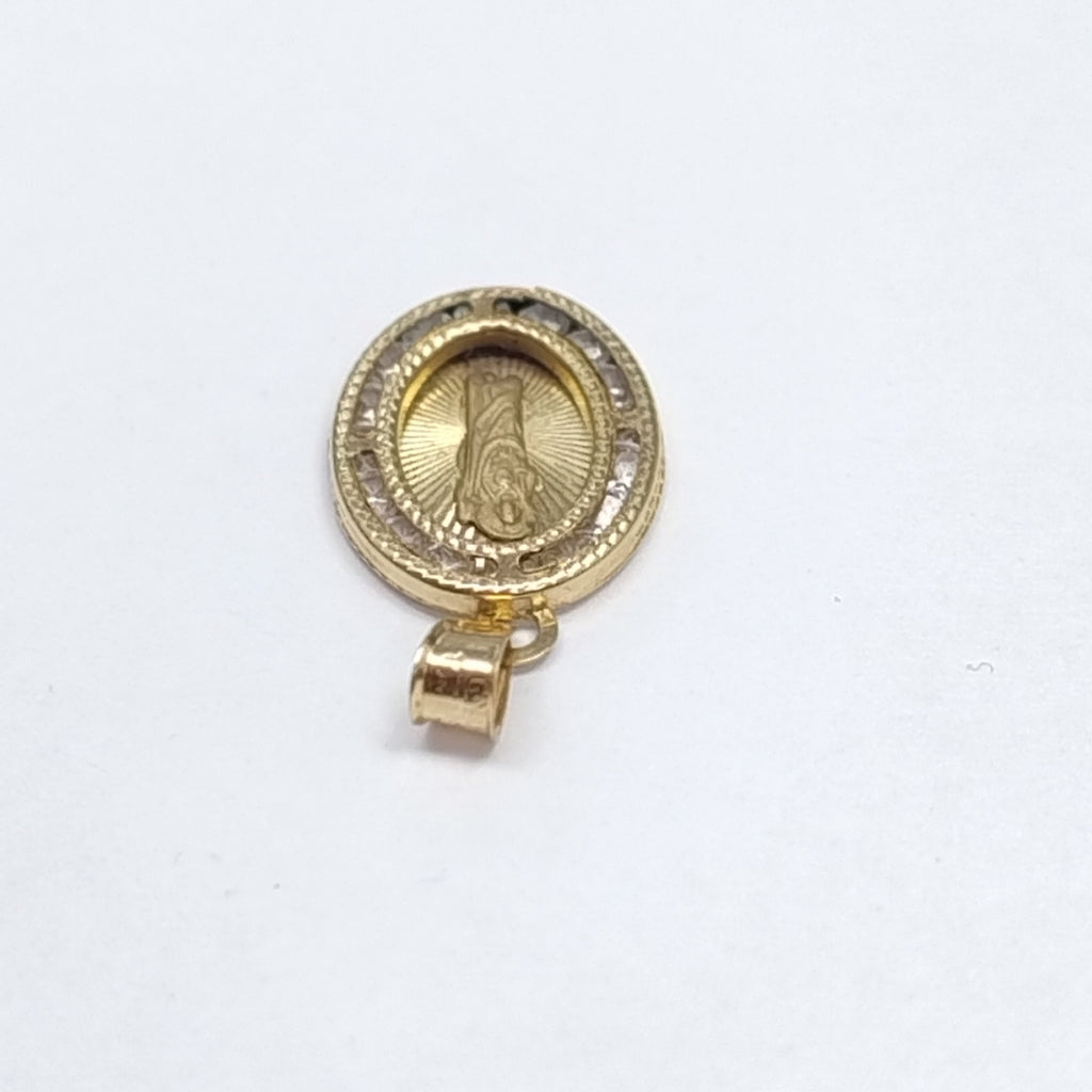 MEDALLA RELIGIOSA ORO 10 K 0.7 GRMS (SEMINUEVO)