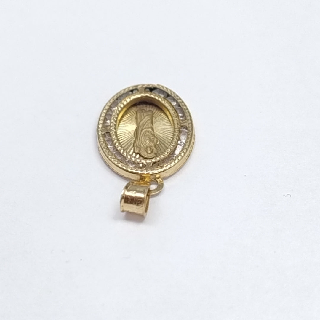 MEDALLA RELIGIOSA ORO 10 K 0.7 GRMS (SEMINUEVO)
