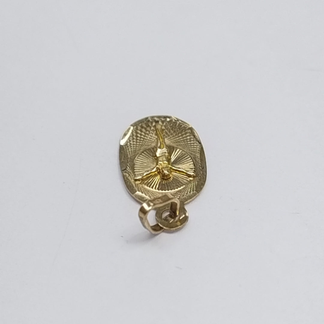 MEDALLA RELIGIOSA ORO 10 K 0,60 GRMS (SEMINUEVO)