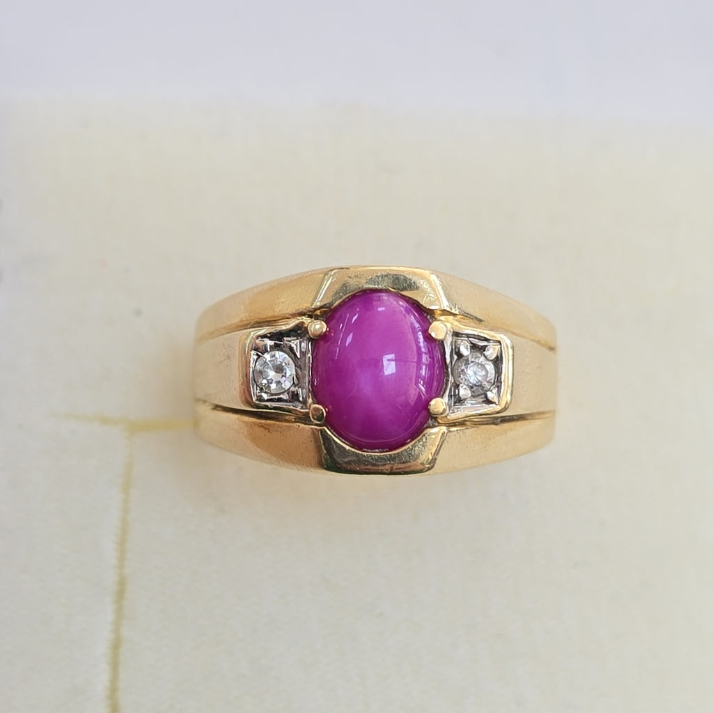 ANILLO ORO 14 K 10,80 GRMS (SEMINUEVO)