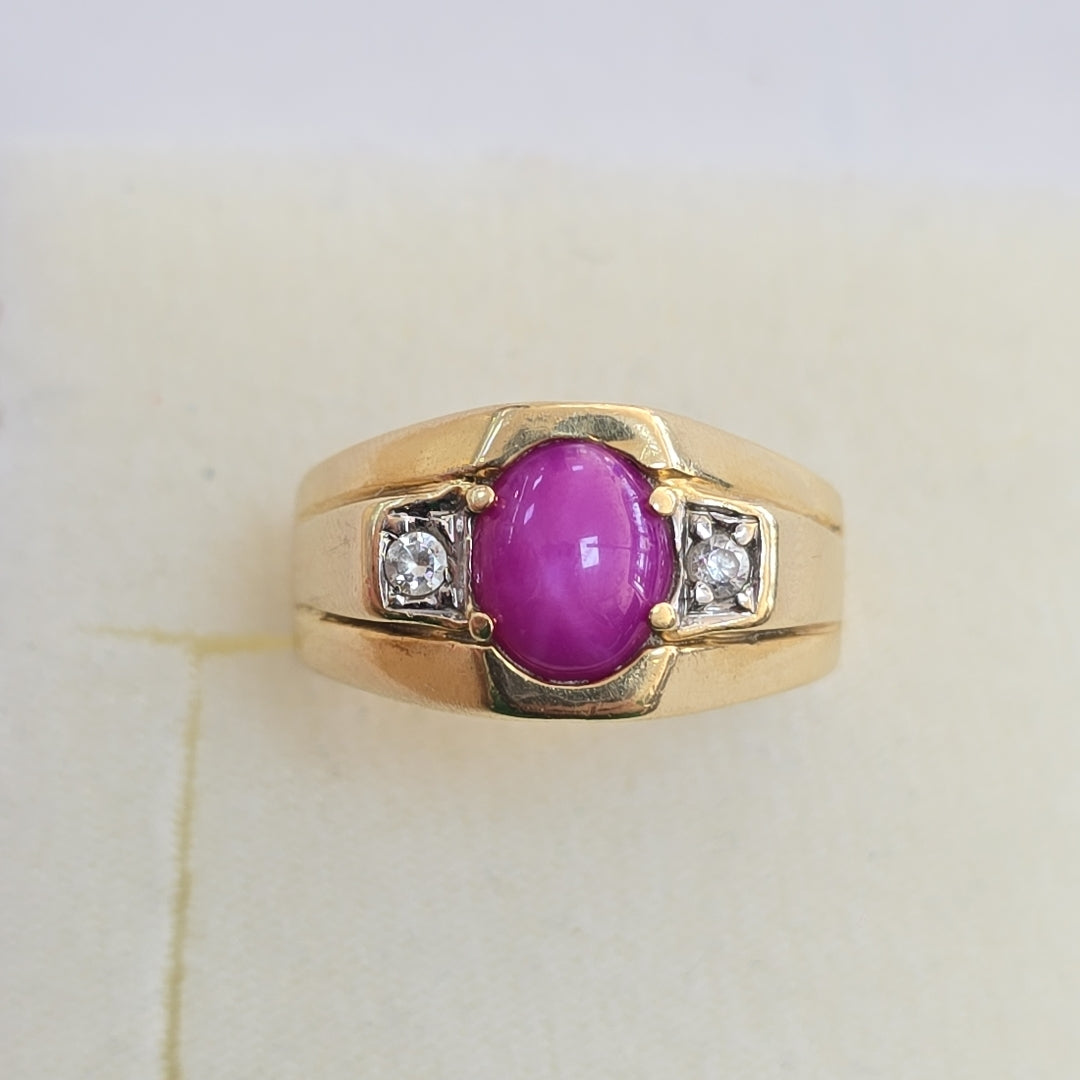 ANILLO ORO 14 K 10,80 GRMS (SEMINUEVO)