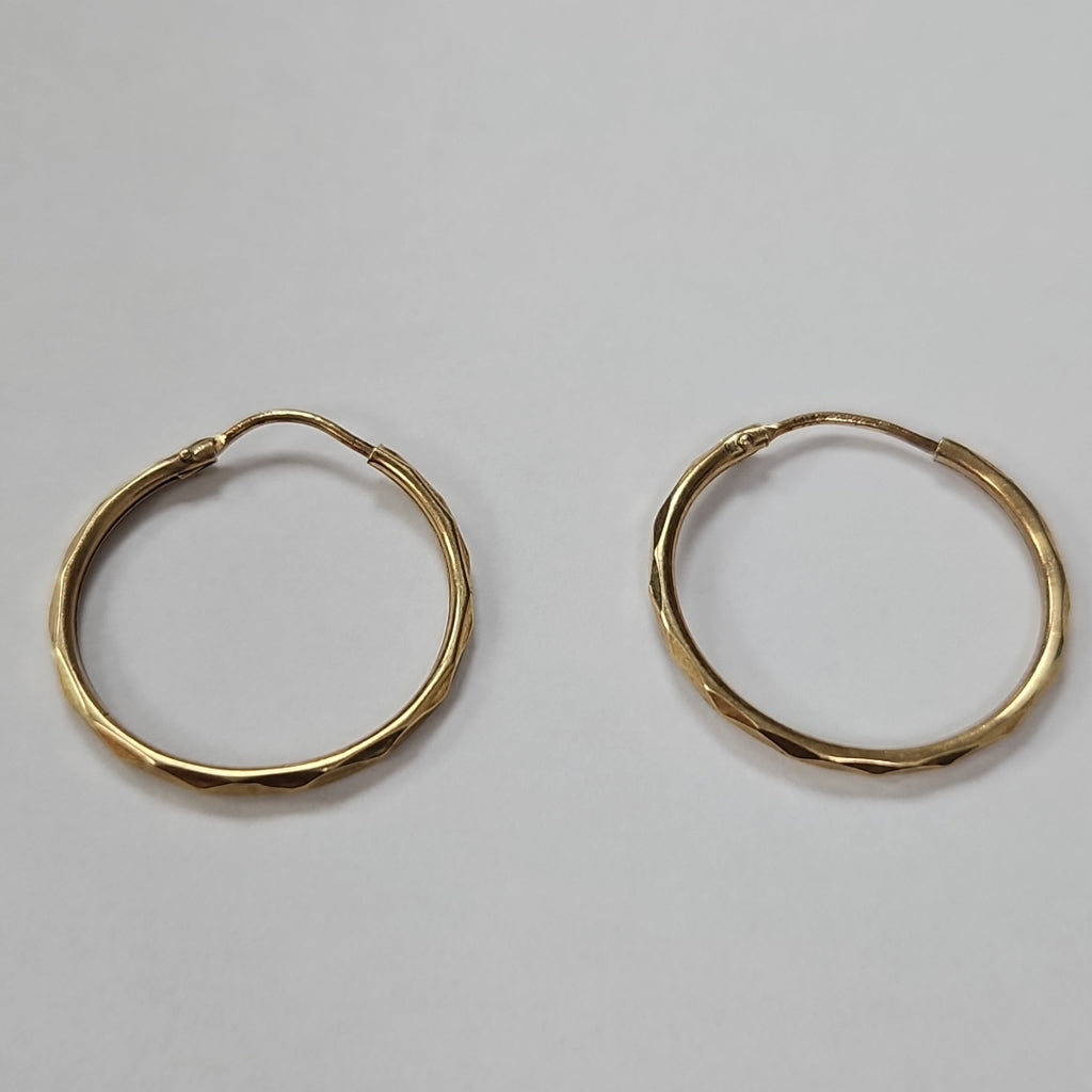 ARRACADAS PAR ORO 14 K 1,30 GRMS (SEMINUEVO)