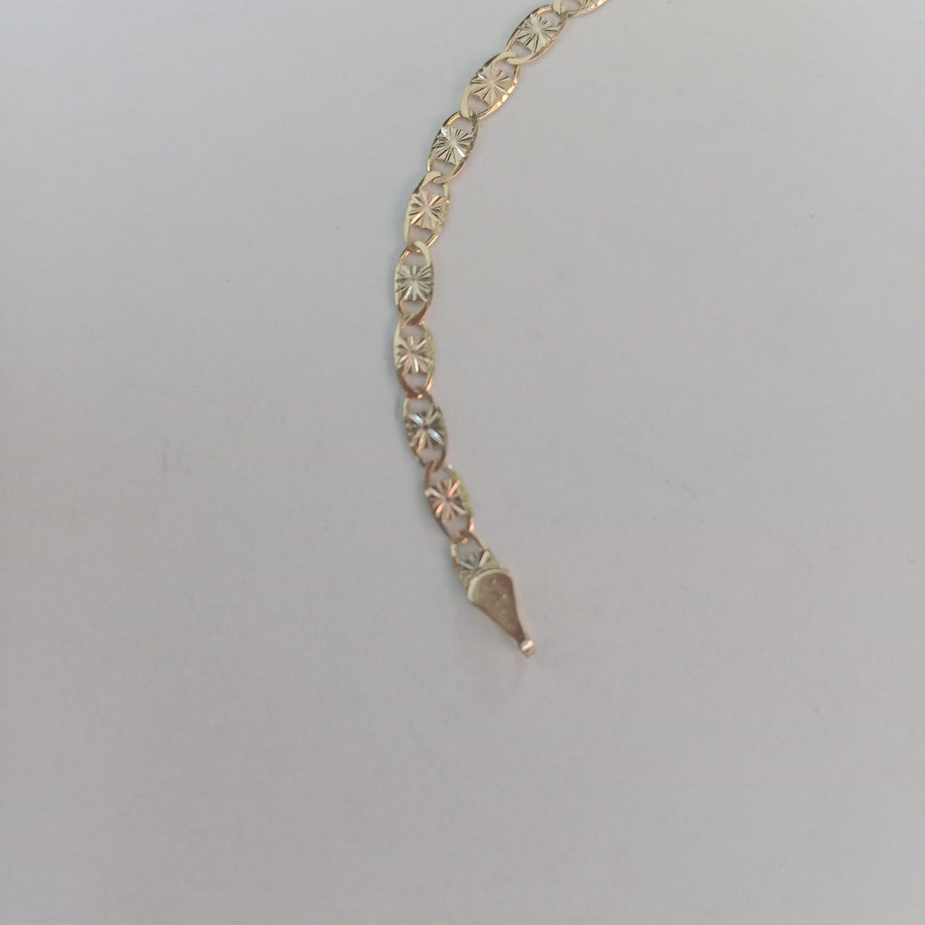 PULSERA GUCHI 14K 18 CM 3 GR (NUEVO)