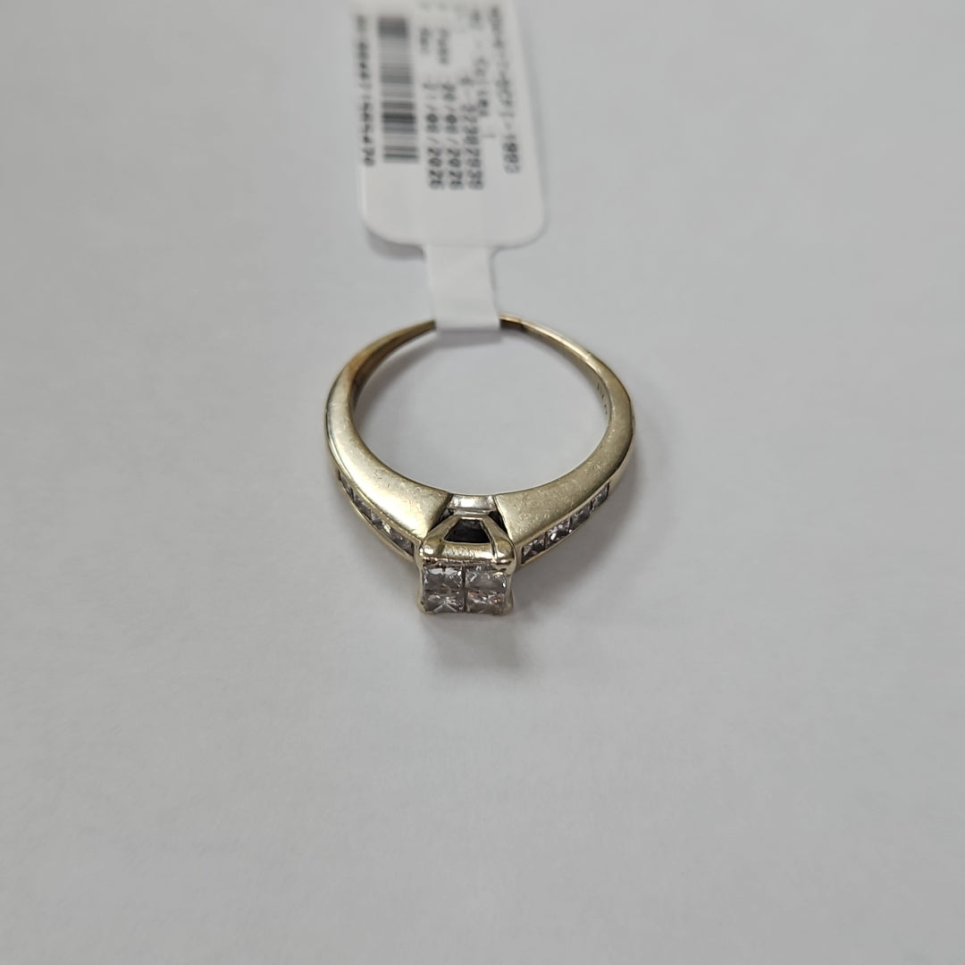 ANILLITO ORO BLANCO 14 K 4,00 GRMS (SEMINUEVO)