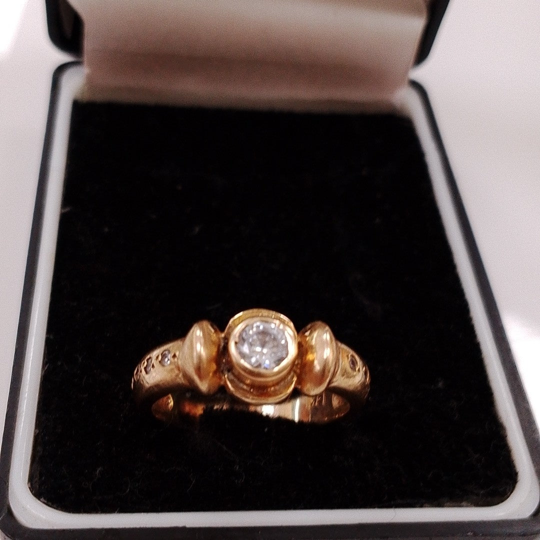 ANILLO ORO 14 K 5,80 GRMS (SEMINUEVO)
