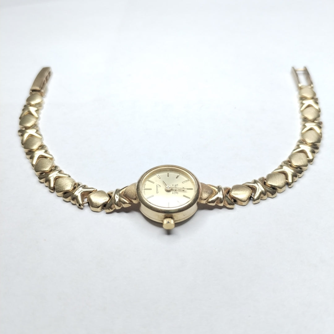 RELOJ CAJA Y PULSO ORO ORO 10 K 15,50 GRMS (SEMINUEVO)
