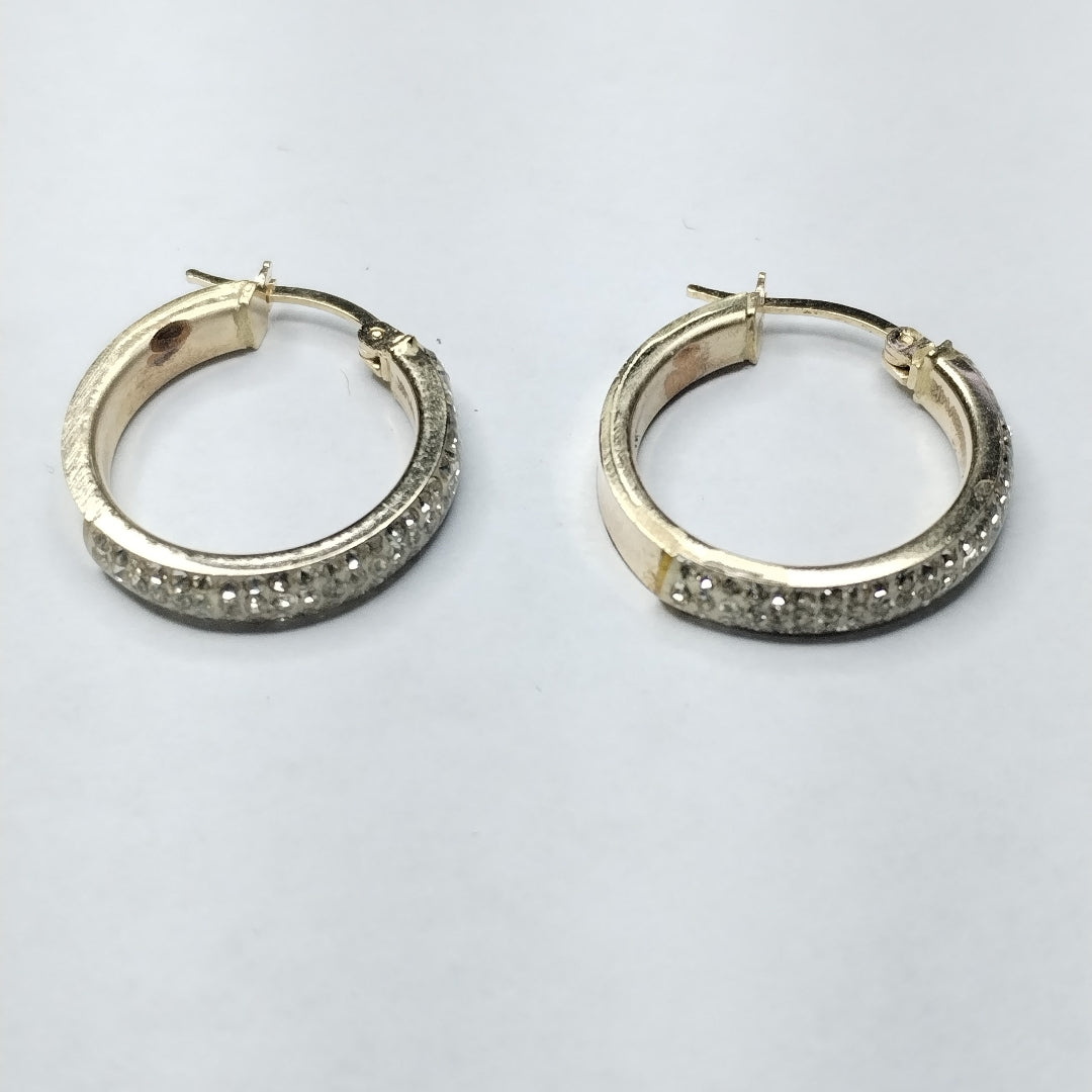 ARRACADAS PAR ORO 14 K 2.5 GRMS (SEMINUEVO)
