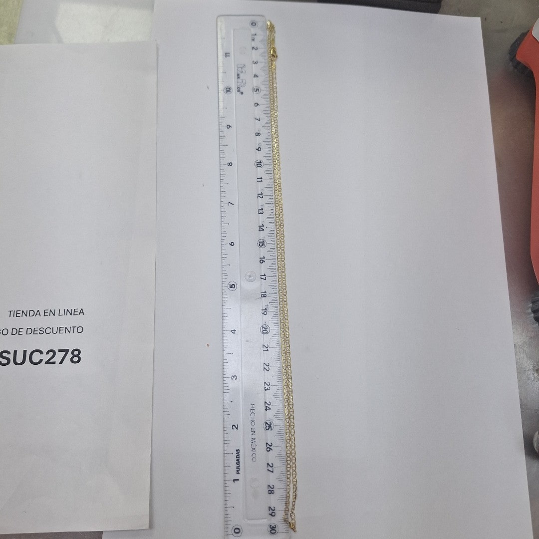 CADENA MARINERO 10K 60 CM 3.2 GR (NUEVO)