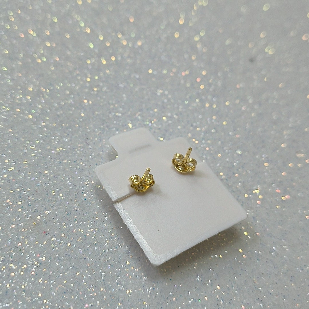 BROQUELES ORO 14K 1 (NUEVO)
