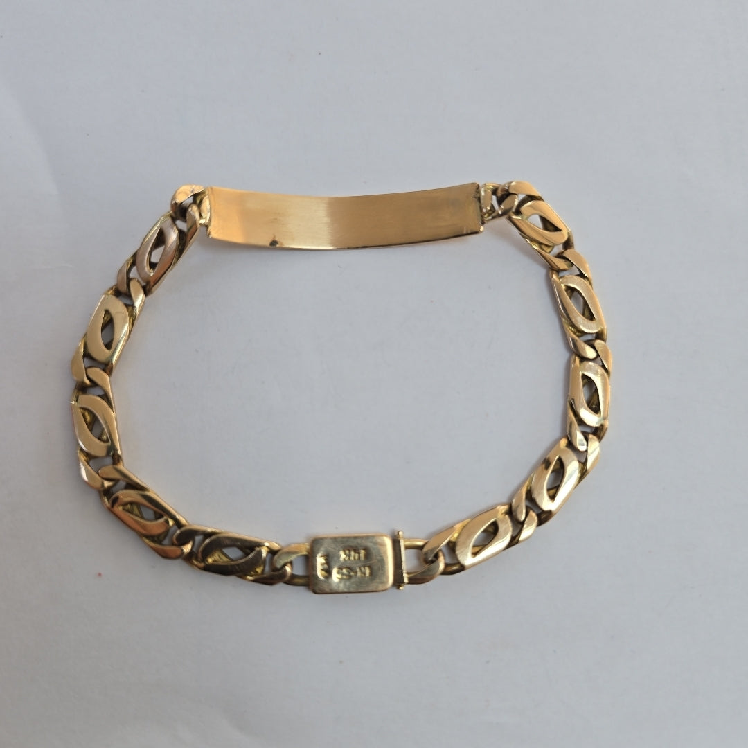ESCLAVA ORO 14 K 25,80 GRMS (SEMINUEVO)