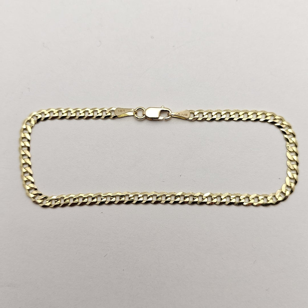 PULSERA BARBADA 14K 18 CM 3.2 GR (NUEVO)