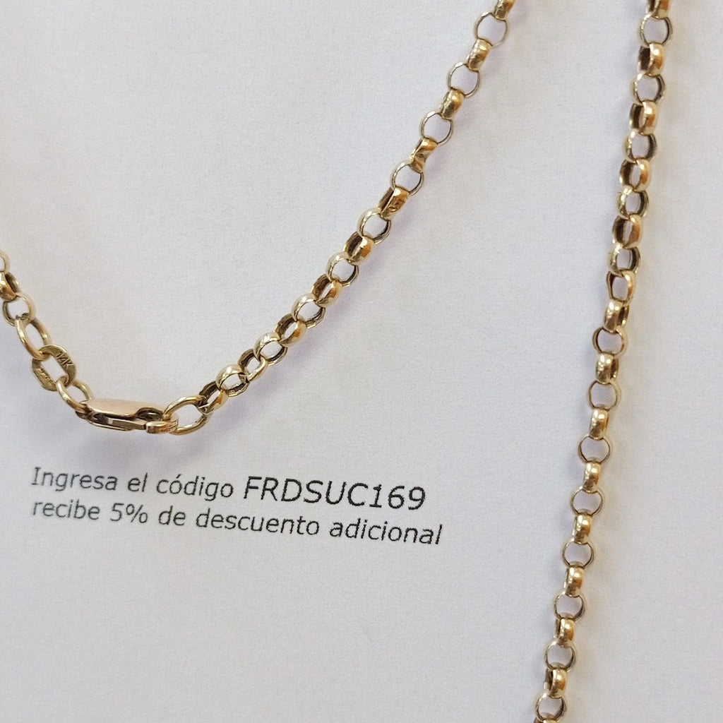 CADENA ORO 14 K 5,60 GRMS (SEMINUEVO)
