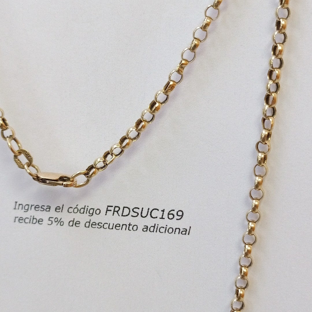 CADENA ORO 14 K 5,60 GRMS (SEMINUEVO)