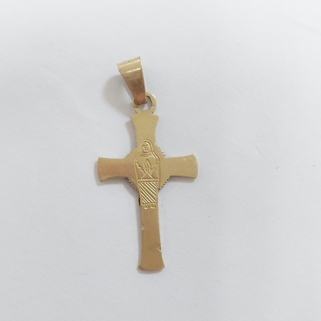 CRUCIFIJO ORO 10 K 2.8 GRMS (SEMINUEVO)