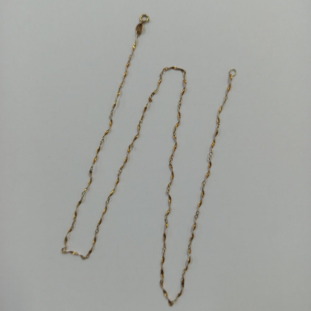 CADENA ORO 10 K 0,90 GRMS (SEMINUEVO)