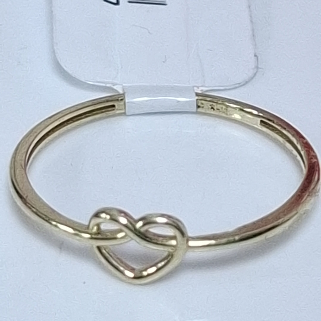 ANILLOS ANILLITO FIG CORAZON 10K TALLA 9 0.9 GR (NUEVO)