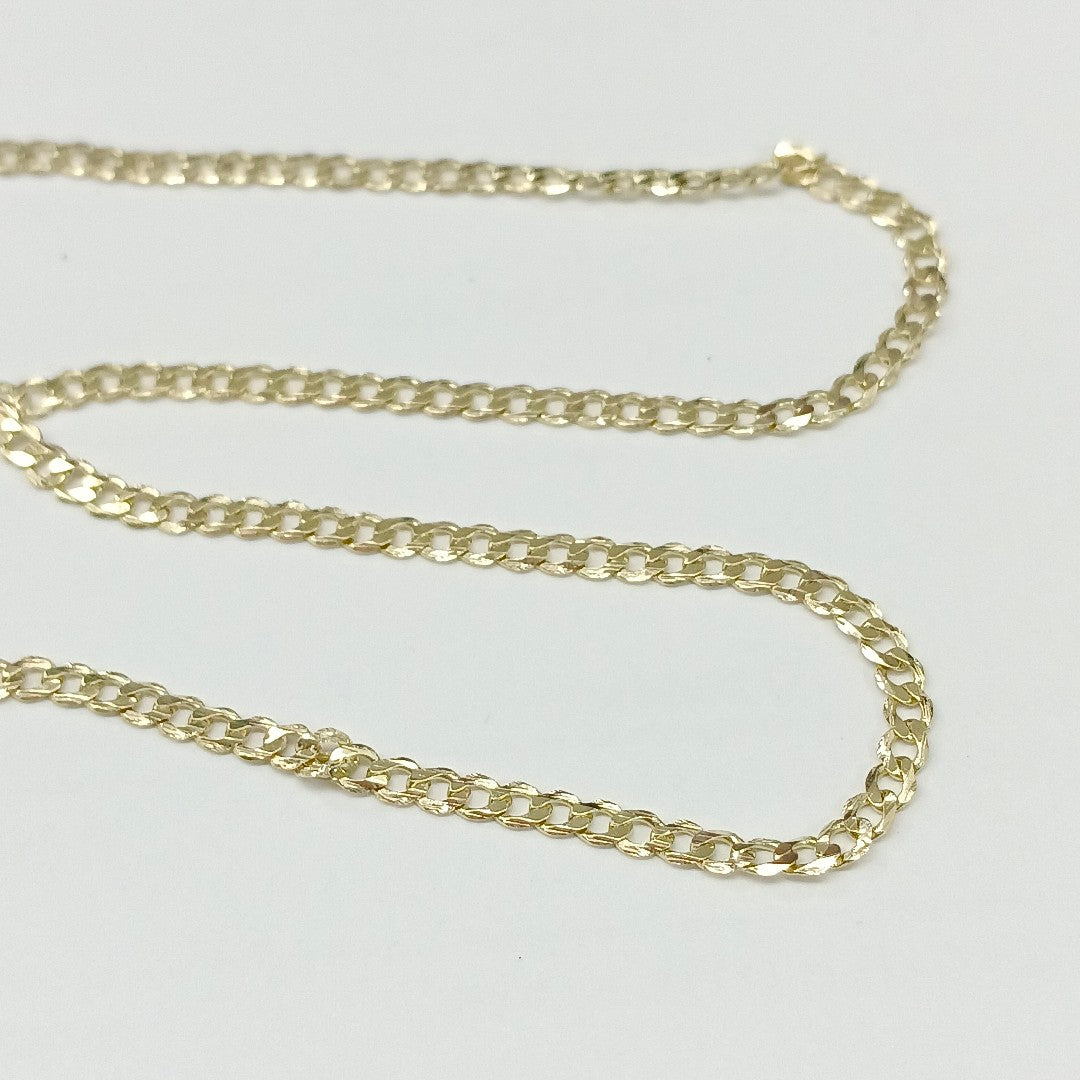 CADENA BARBADA 14K 55 CM 5.1 GR (NUEVO)