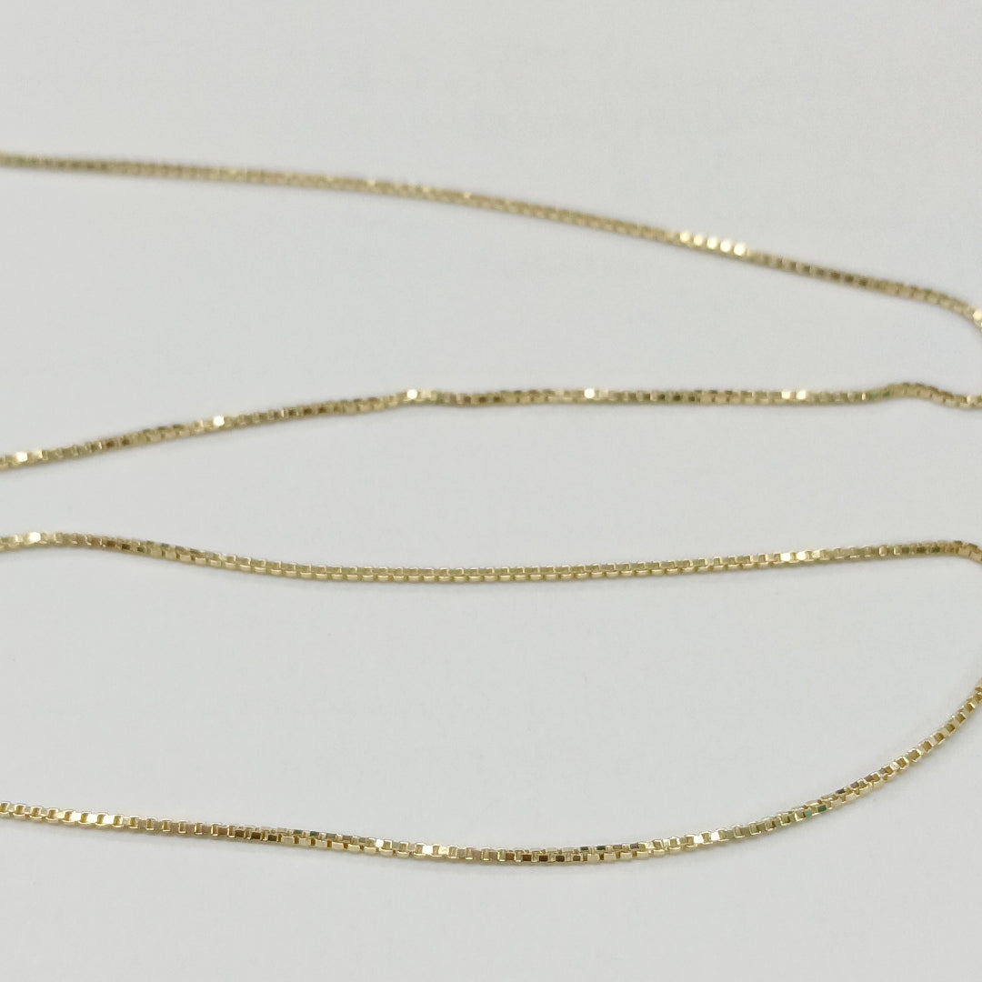CADENA VENECIANO 14K 55 CM 1.7 GR (NUEVO)