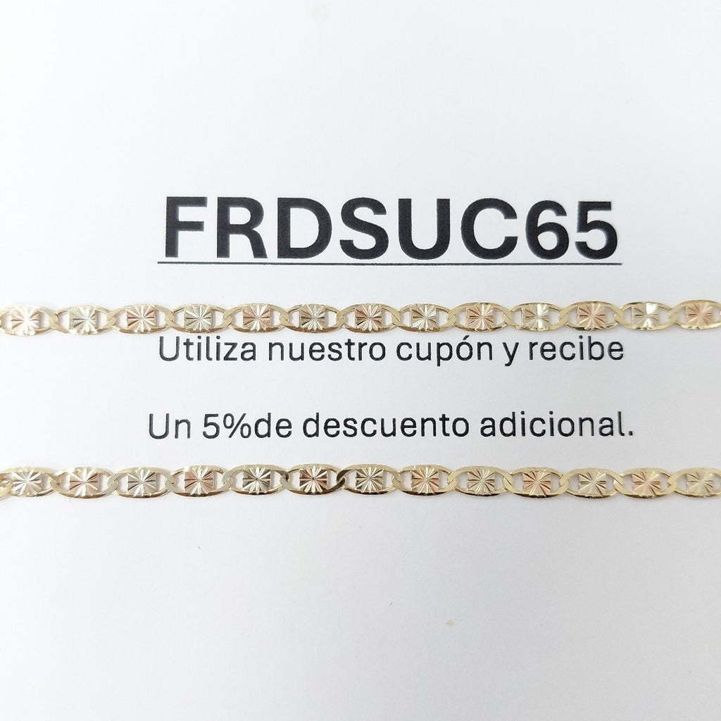 CADENA GUCHI 14K 55 CM 7.3 GR (NUEVO)