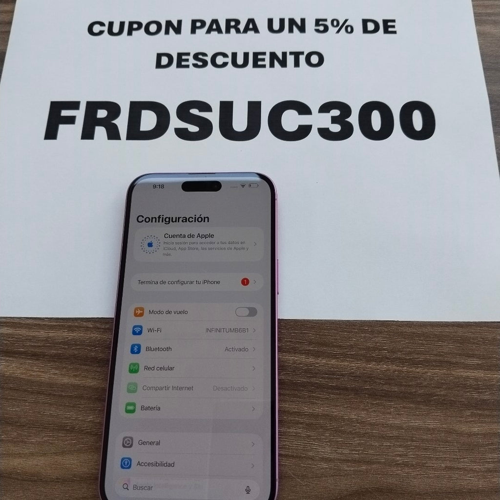 CELULAR APPLE IPHONE 16 PLUS A3289 (2024) 128 GB 8 GB RAM (SEMINUEVO)
