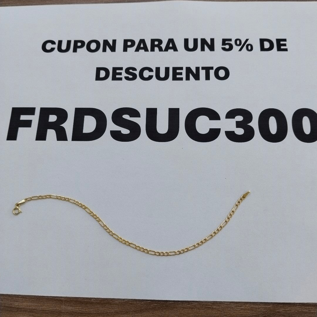 PULSERA ORO 10 K 0.8 GRMS (SEMINUEVO)