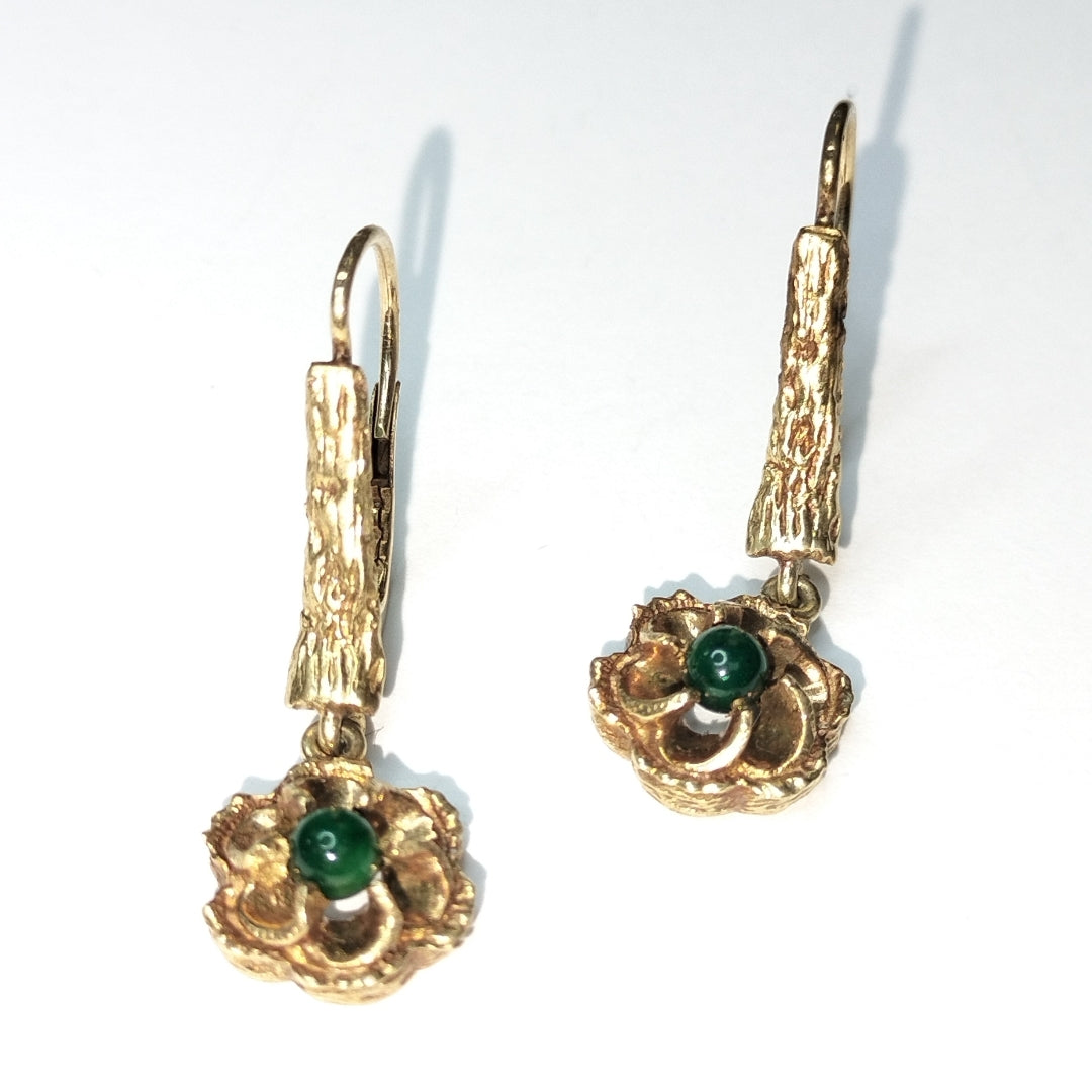 ARETES PAR ORO 14 K 5,50 GRMS (SEMINUEVO)