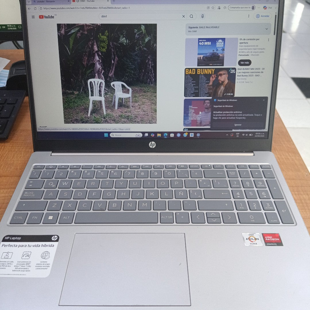 LAPTOP HP 15-FC0069LA (2024) 512 GB SSD 8 GB RAM (SEMINUEVO)