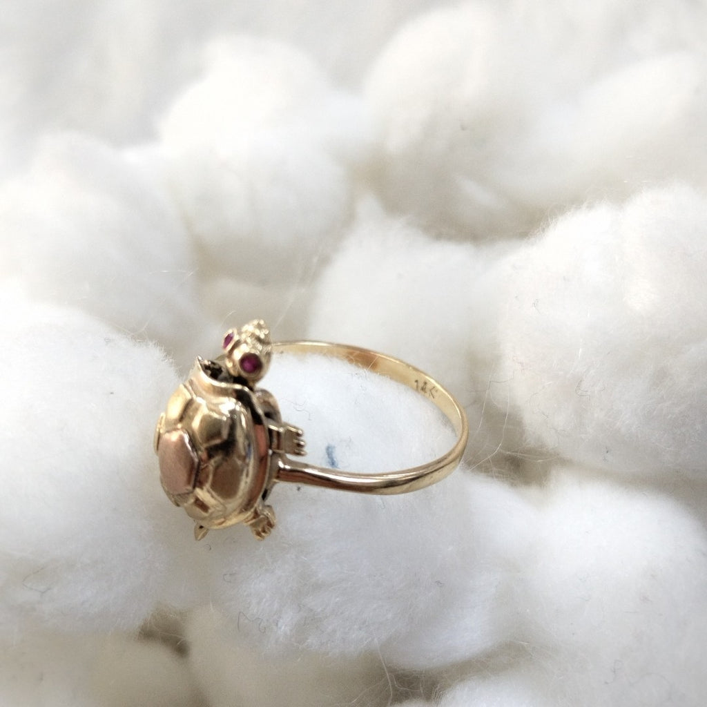ANILLO ORO 14 K 2.8 GRMS (SEMINUEVO)