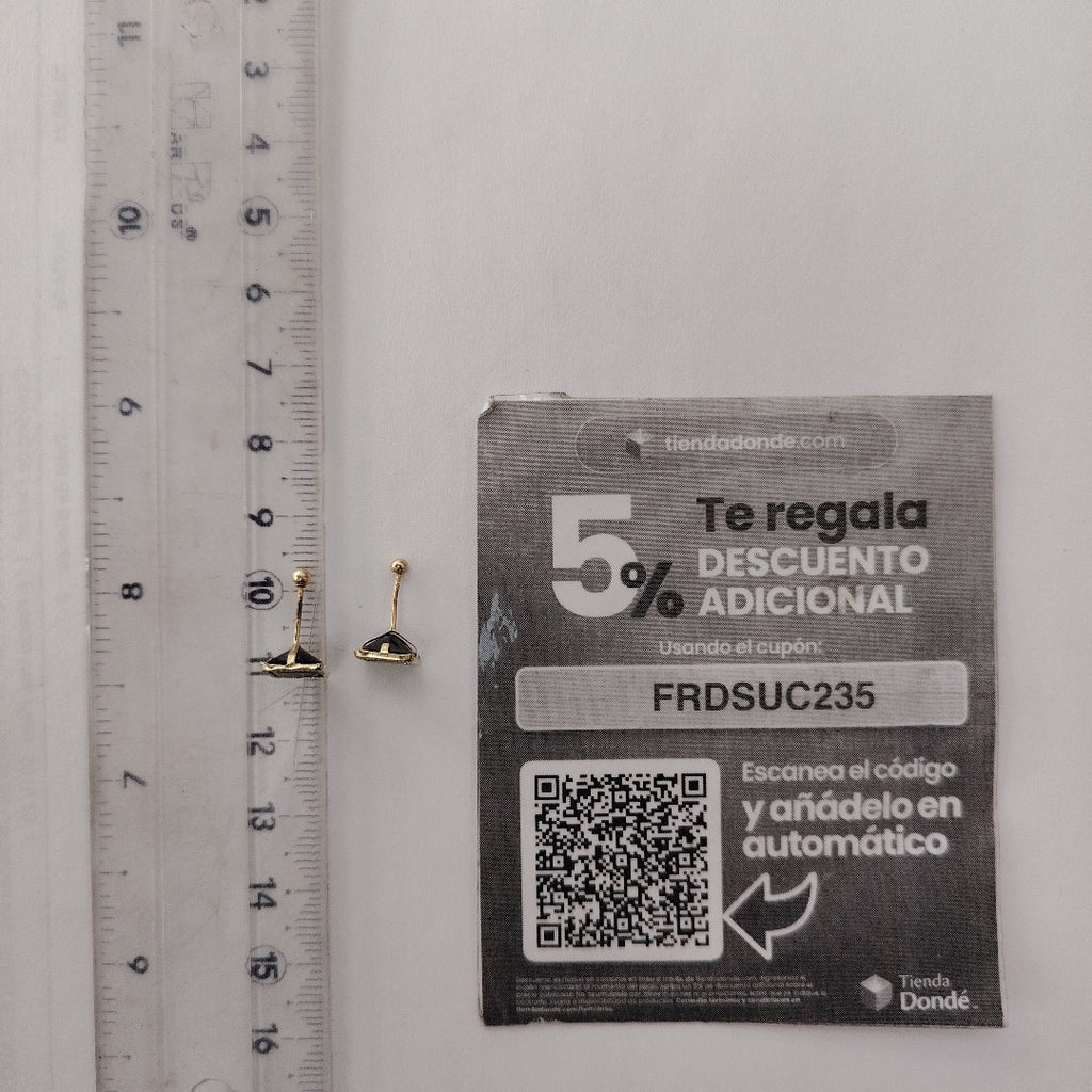 BROQUELES PAR ORO 10 K 1.4 GRMS (SEMINUEVO)
