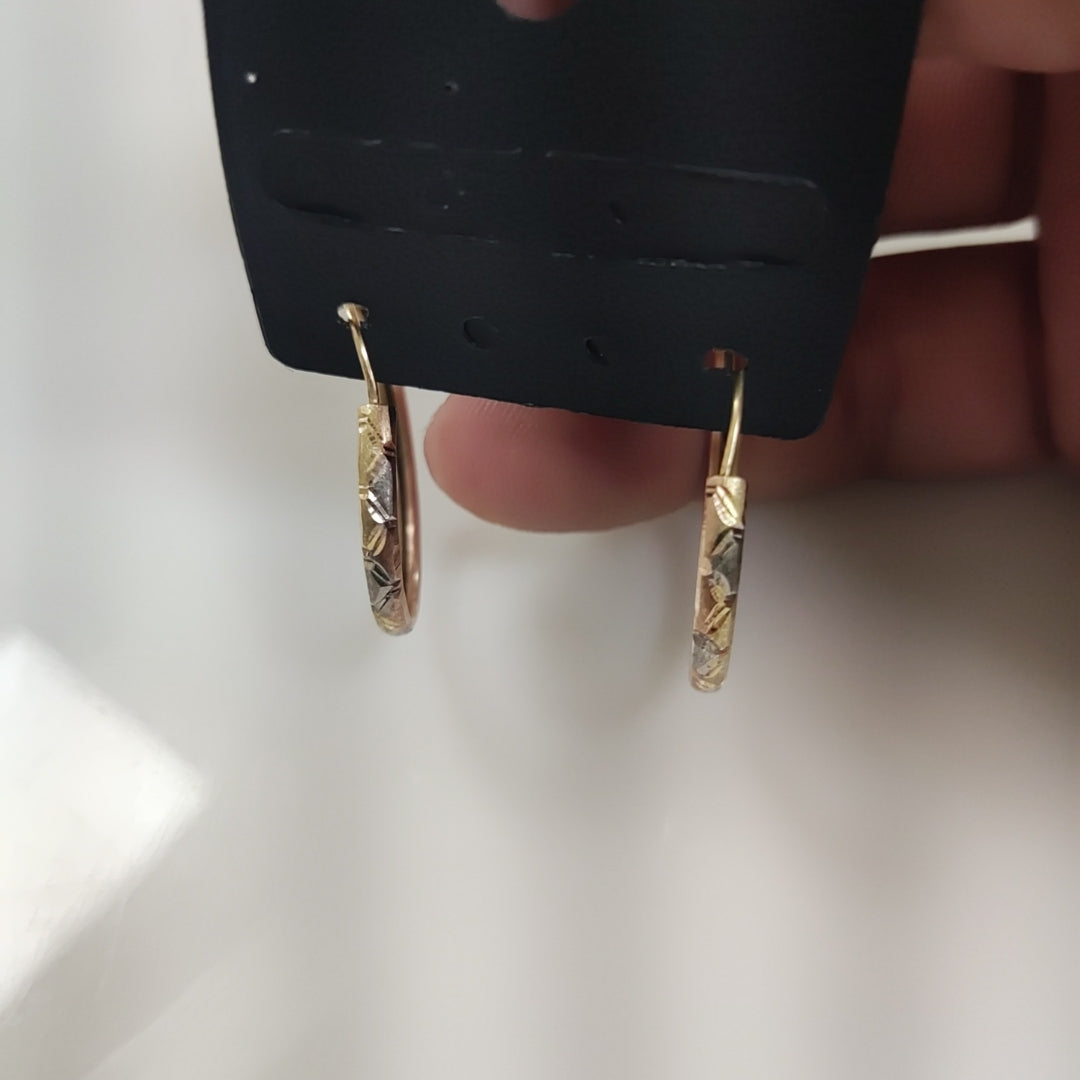 ARRACADAS PAR ORO 10 K 2.2 GRMS (SEMINUEVO)