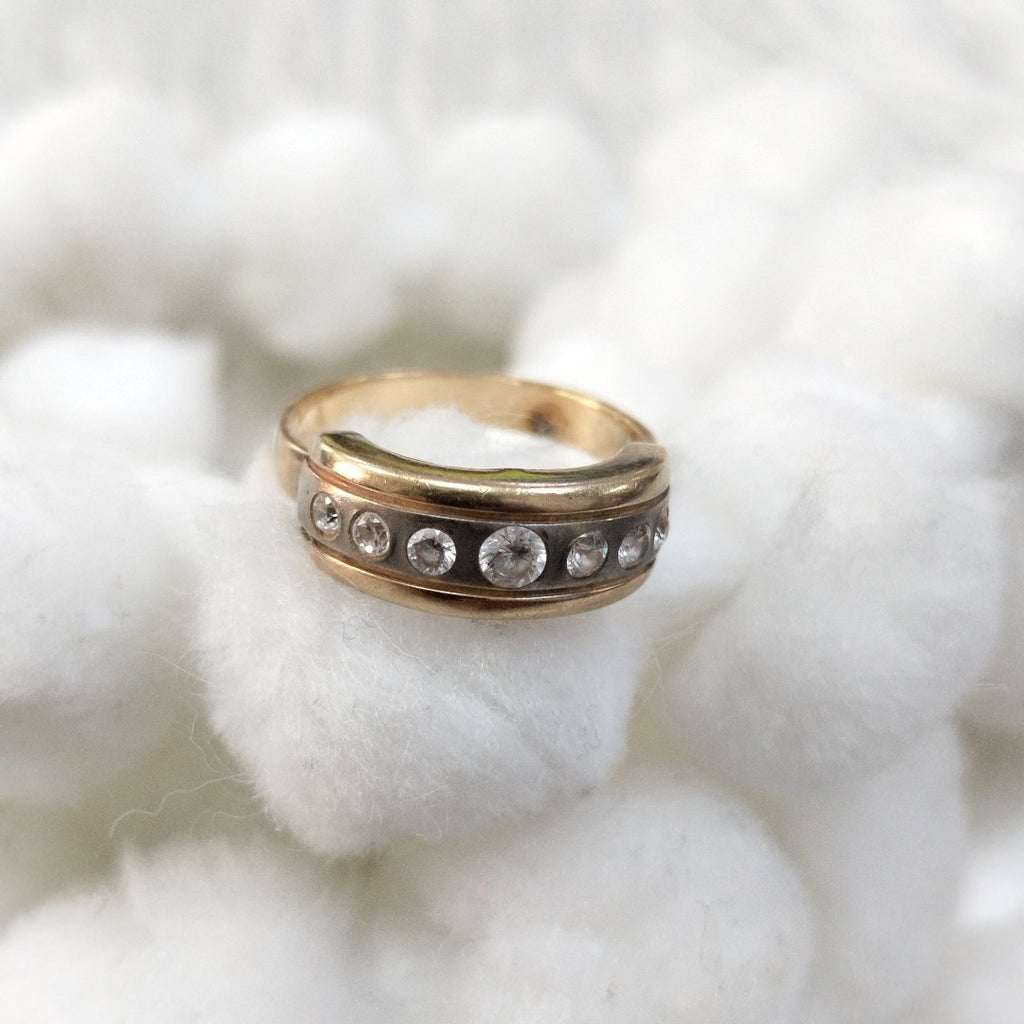 ANILLO ORO 14 K 4.4 GRMS (SEMINUEVO)