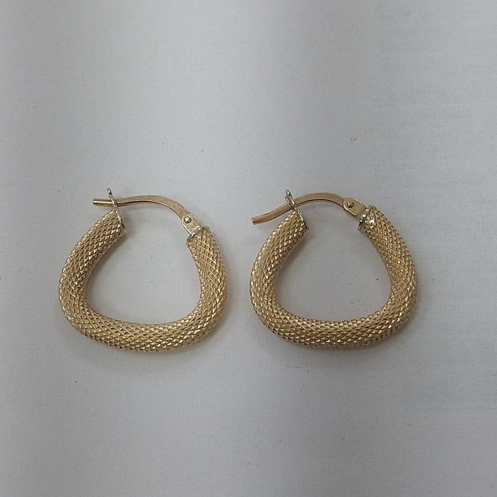ARRACADAS PAR ORO 14 K 1.4 GRMS (SEMINUEVO)