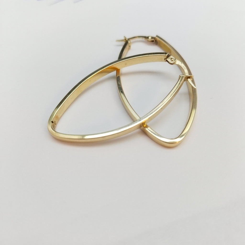 ARRACADAS PAR ORO 14 K 2,60 GRMS (SEMINUEVO)
