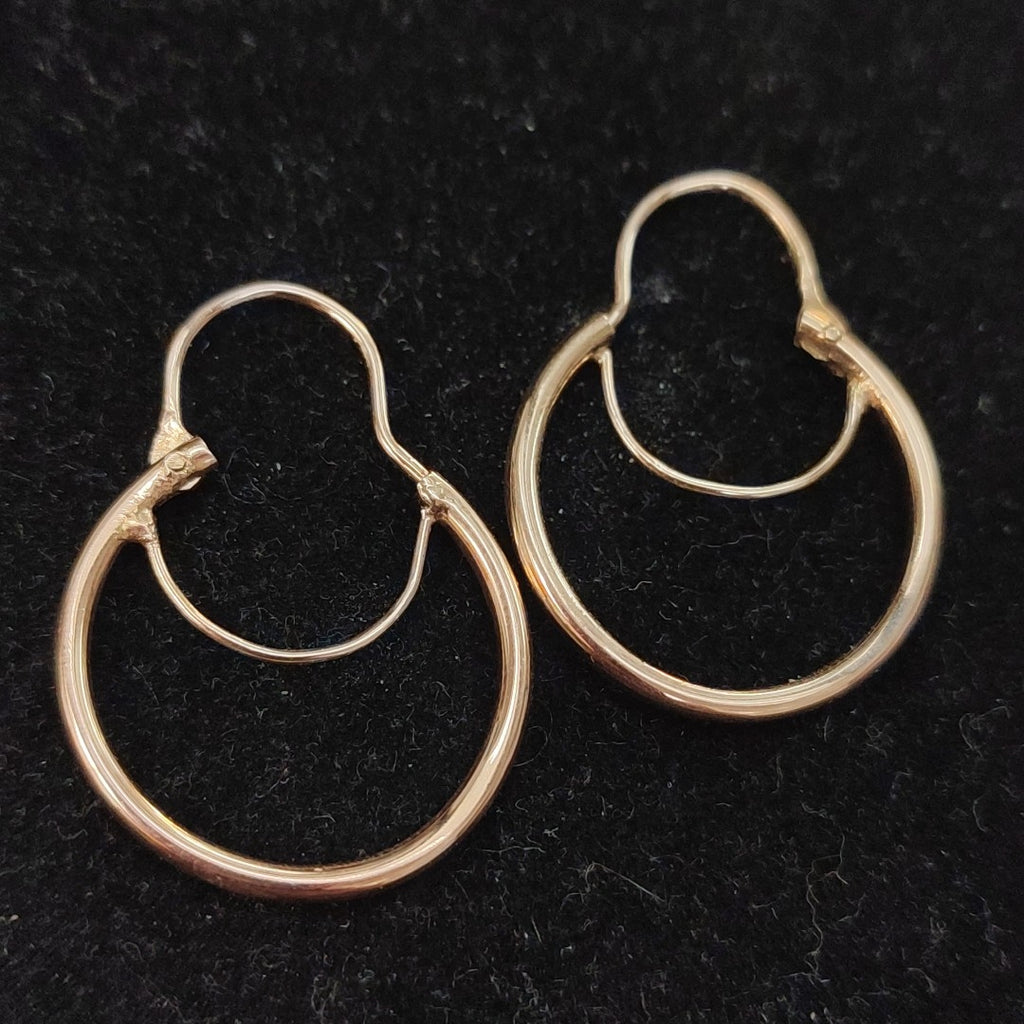ARRACADAS PAR ORO 8 K 2 GRMS (SEMINUEVO)