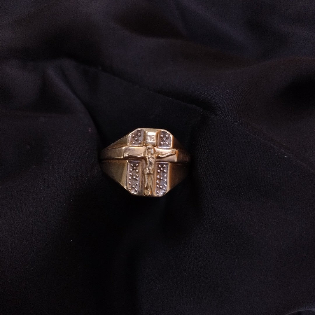 ANILLO ORO 10 K 3,70 GRMS (SEMINUEVO)