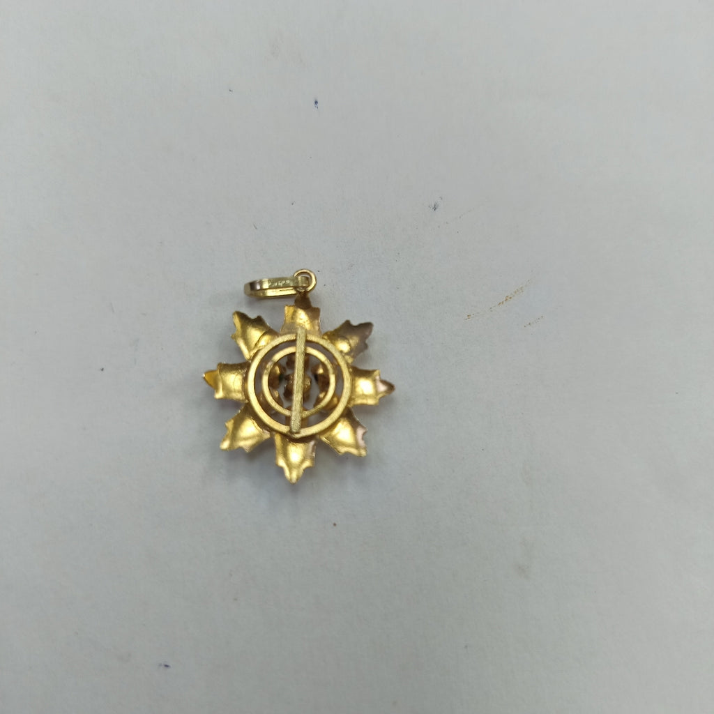 DIJE ORO,RODIADO 10 K 1,40 GRMS (SEMINUEVO)