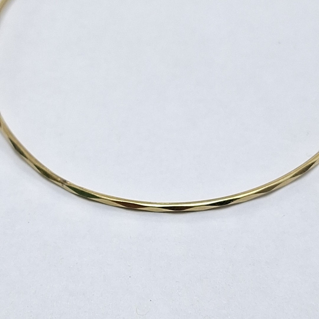PULSERA RIGIDA ORO 14 K 2,70 GRMS (SEMINUEVO)