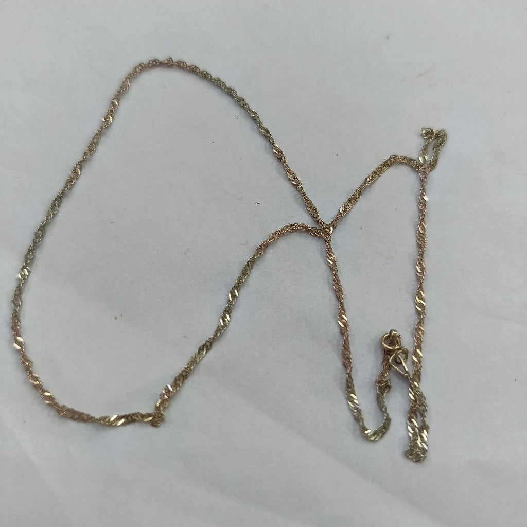 CADENA ORO COMBINADO 10 K 2,00 GRMS (SEMINUEVO)