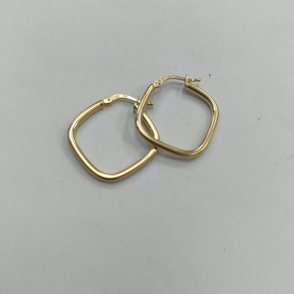 ARRACADAS PAR ORO 14 K 1,60 GRMS (SEMINUEVO)