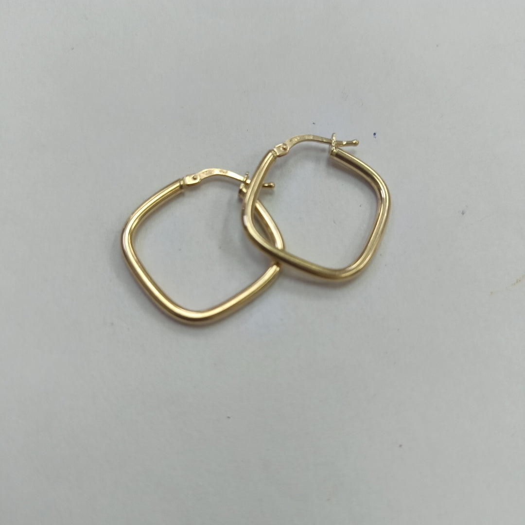ARRACADAS PAR ORO 14 K 1,60 GRMS (SEMINUEVO)