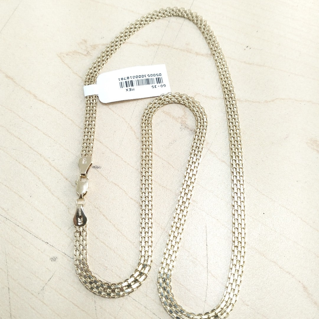 CADENA ESPECIAL 14K 50 CM 11.4 GR (NUEVO)