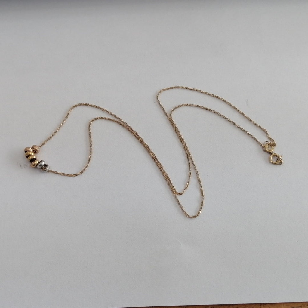 GARGANTILLA ORO 10 K 0.8 GRMS (SEMINUEVO)