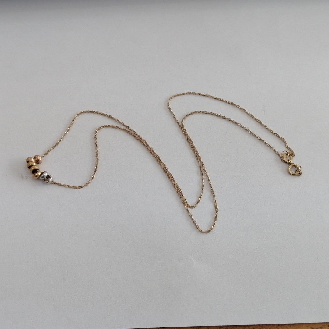 GARGANTILLA ORO 10 K 0.8 GRMS (SEMINUEVO)