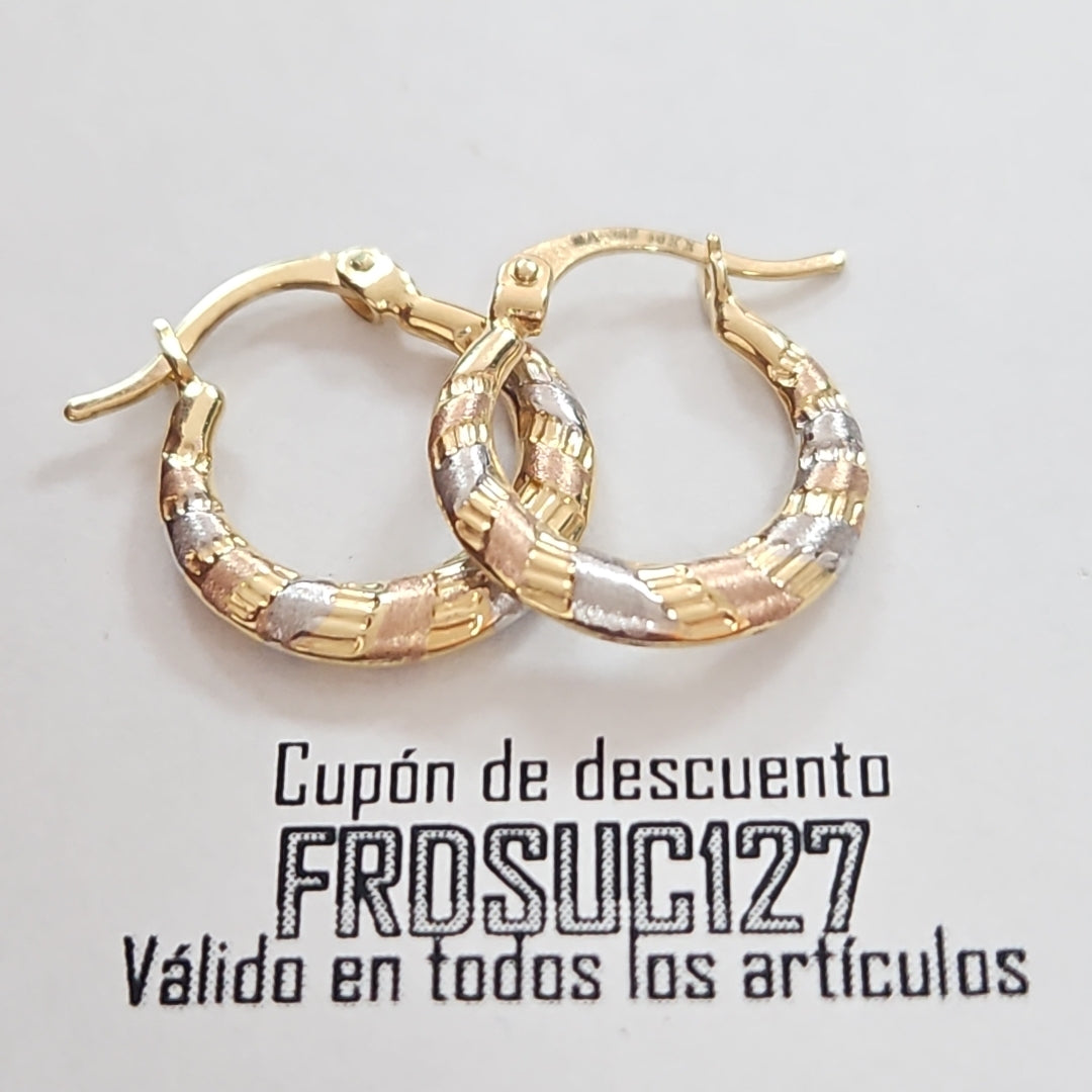 ARRACADAS ORO 10K 0.9 (NUEVO)