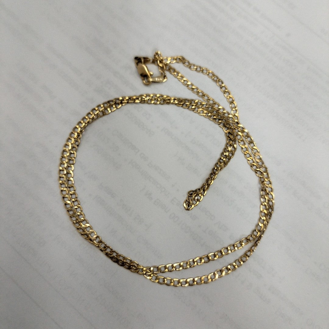 CADENA ORO 14 K 1.7 GRMS (SEMINUEVO)